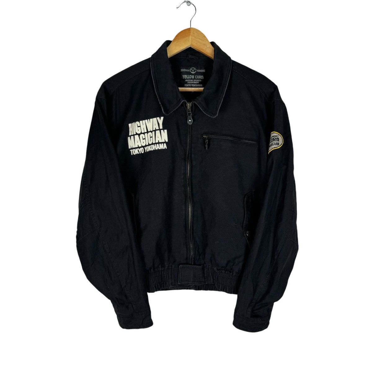Sports Specialties × YELLOW CORN ⚡️YELLOW CORN SLEDGE HAMMER MOTORCYCLE JACKET Size US L / EU 52-54 / 3 - 2 Thumbnail