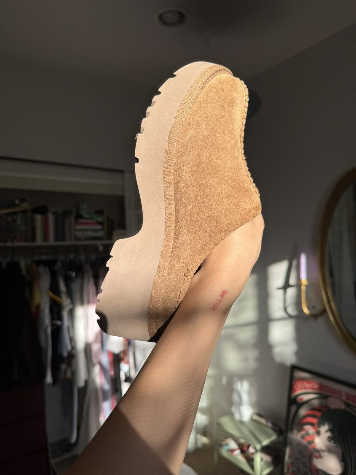 Ugg Ugg New Heights Chestnut Clogs/Mules Size US 9 / IT 39 - 3 Thumbnail
