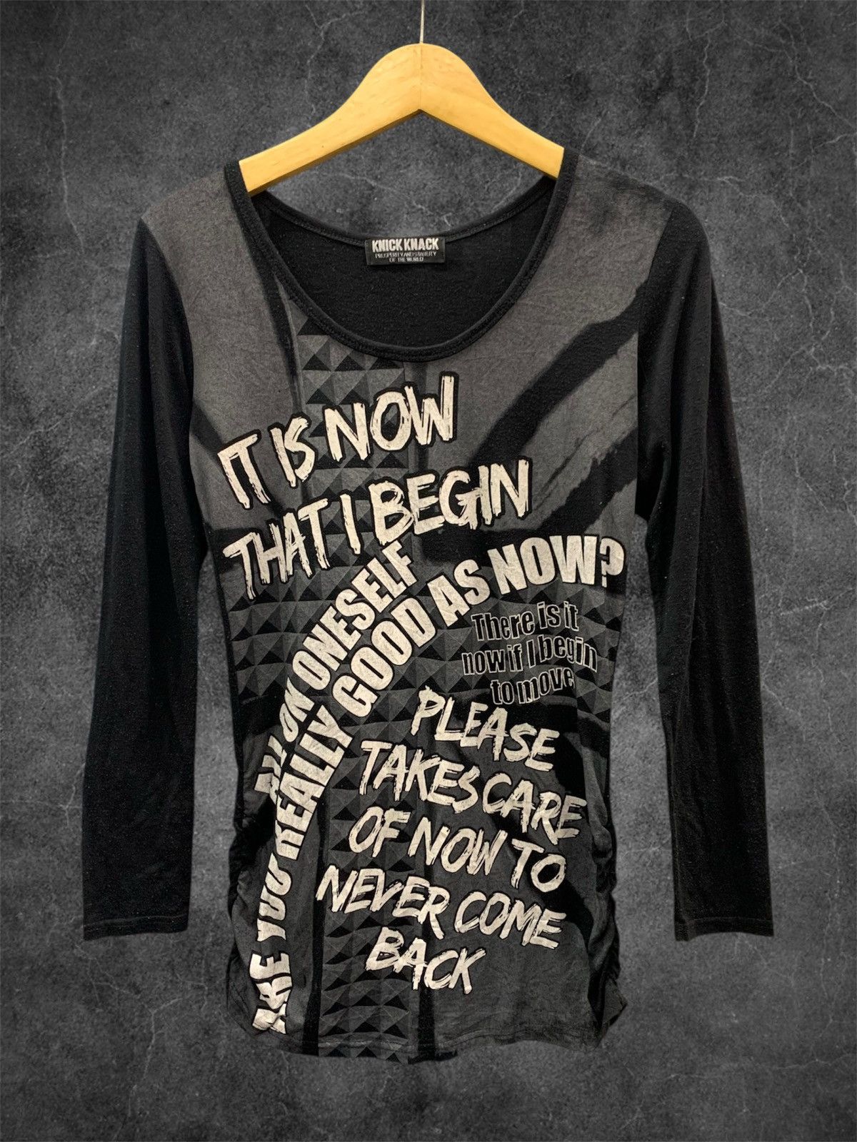 If Six Was Nine × Japanese Brand × Le Grande Bleu (L.G.B.) undefined 2000s y2k grunge longsleeve knick knack Size US M / EU 48-50 / 2 - 1 Thumbnail