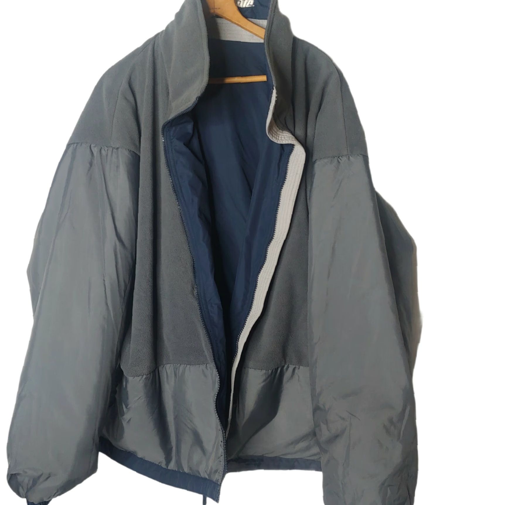 Vintage PENN STATE Columbia Sportswear Jacket L Men Blue Nylon Fleece Lined Zip Embroidered Parka Winter Size US L / EU 52-54 / 3 - 3 Thumbnail