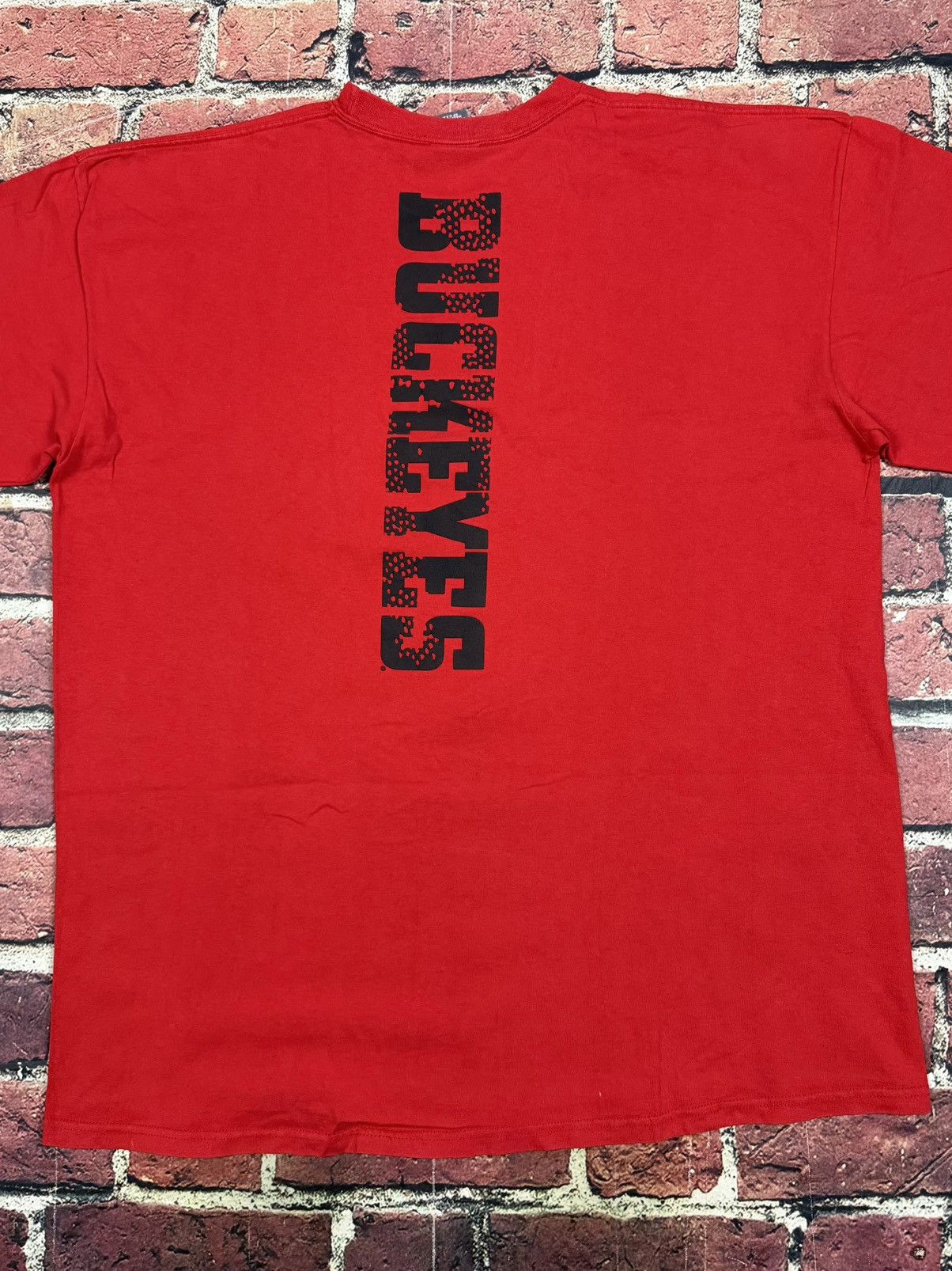 Nike Y2K Nike Center Swoosh Ohio State Buckeyes Double Sided Ter Size US XXL / EU 58 / 5 - 4 Thumbnail