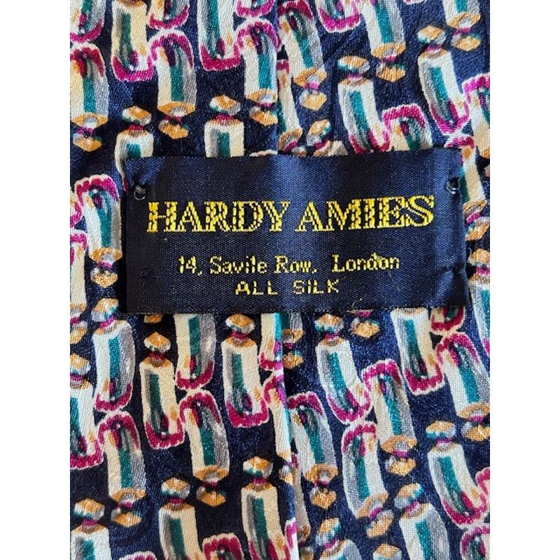 Hardy Amies Hardy Amies Silk Ties Set of 2 Geometric & Abstract Patterns Size ONE SIZE - 2 Thumbnail