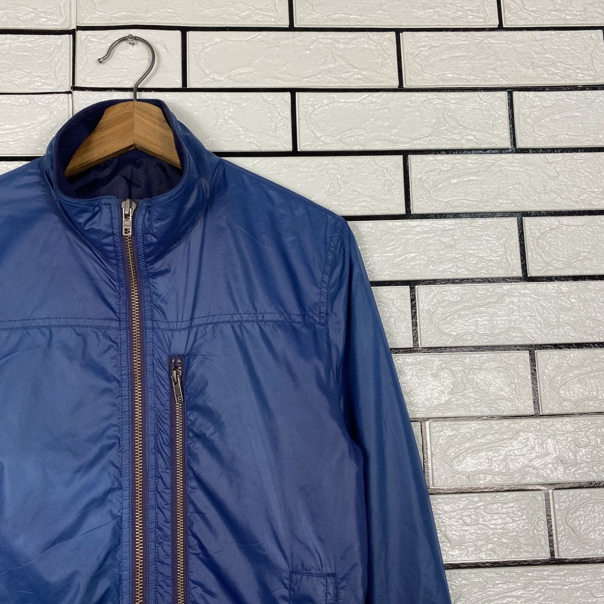 Issey Miyake 📌Vintage Biker Jacket Ships Jet Blue Japan Size US M / EU 48-50 / 2 - 7 Thumbnail