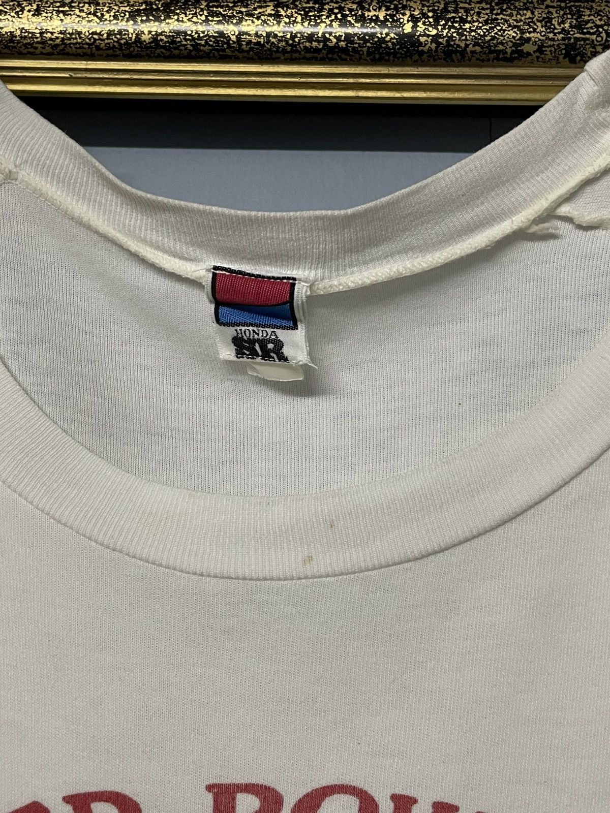 Designer × Japanese Brand × Vintage Vintage 1990s Single Stitch Honda Super Powers Promo Tshirt Size US S / EU 44-46 / 1 - 8 Thumbnail