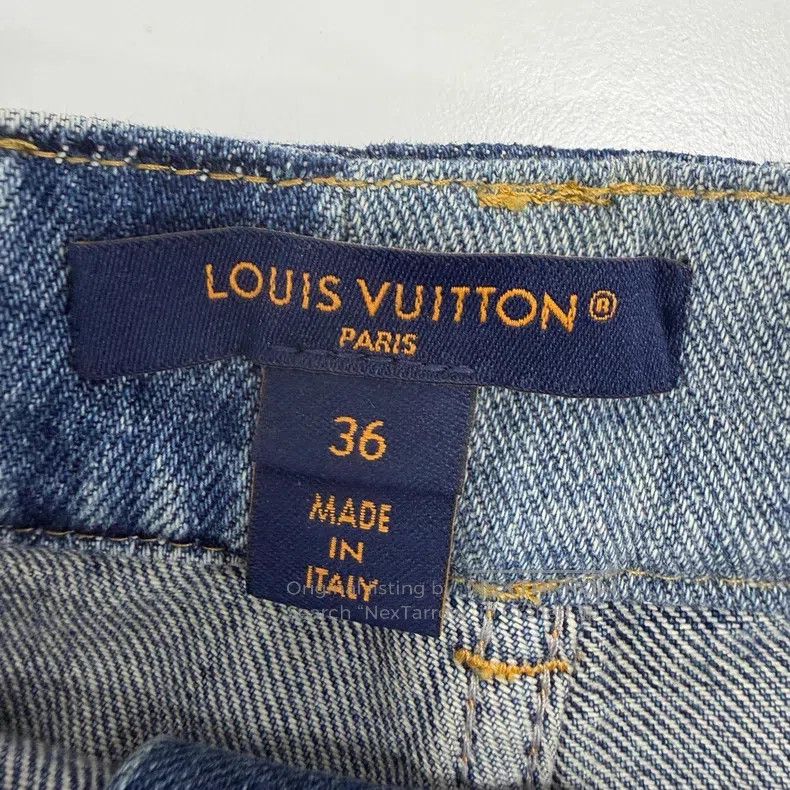 Louis Vuitton Louis Vuitton Denim shorts Size 35" - 4 Thumbnail