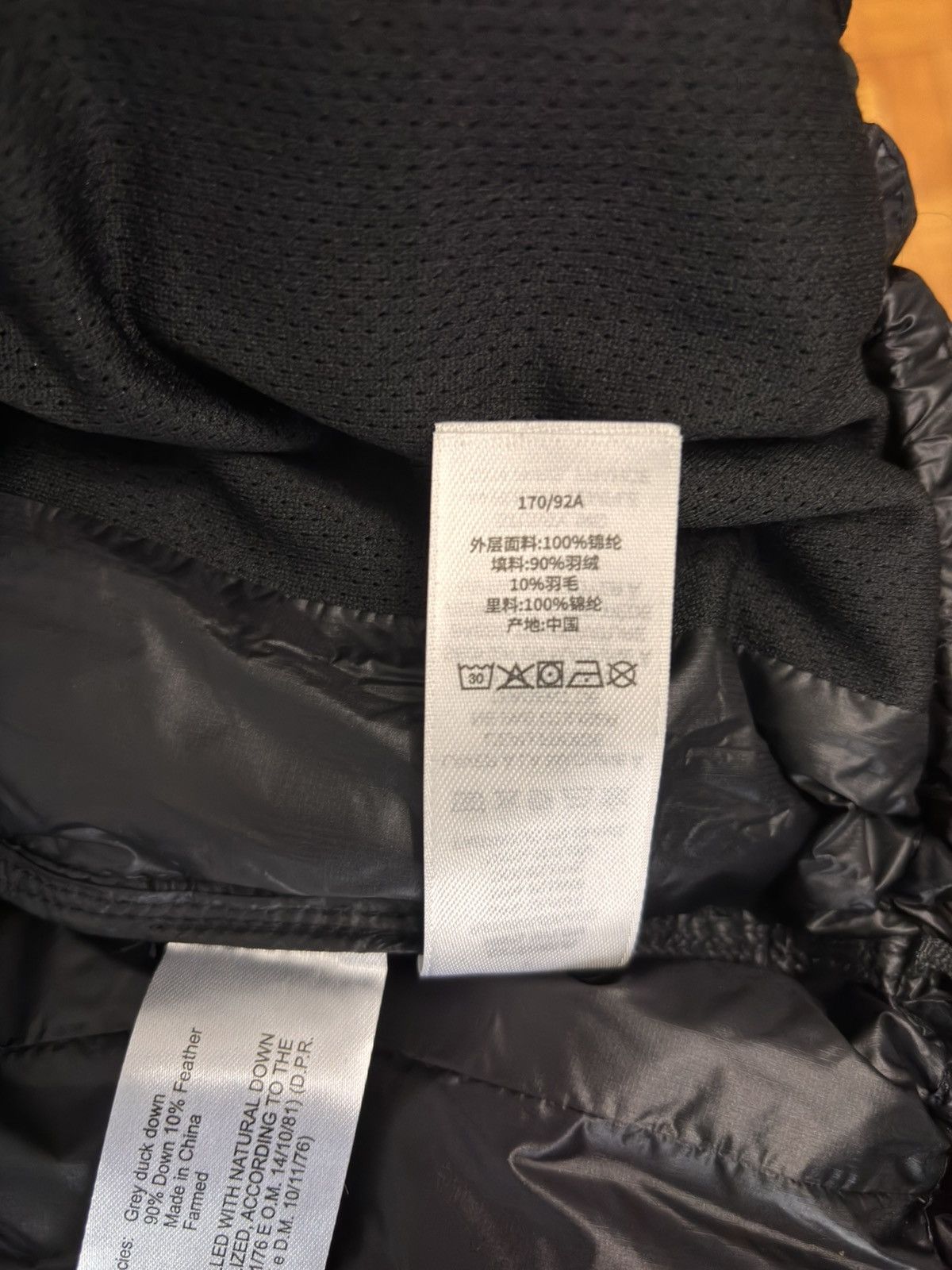 Stussy Stussy Black Down Puffer Jacket (Size S) Size US S / EU 44-46 / 1 - 5 Thumbnail