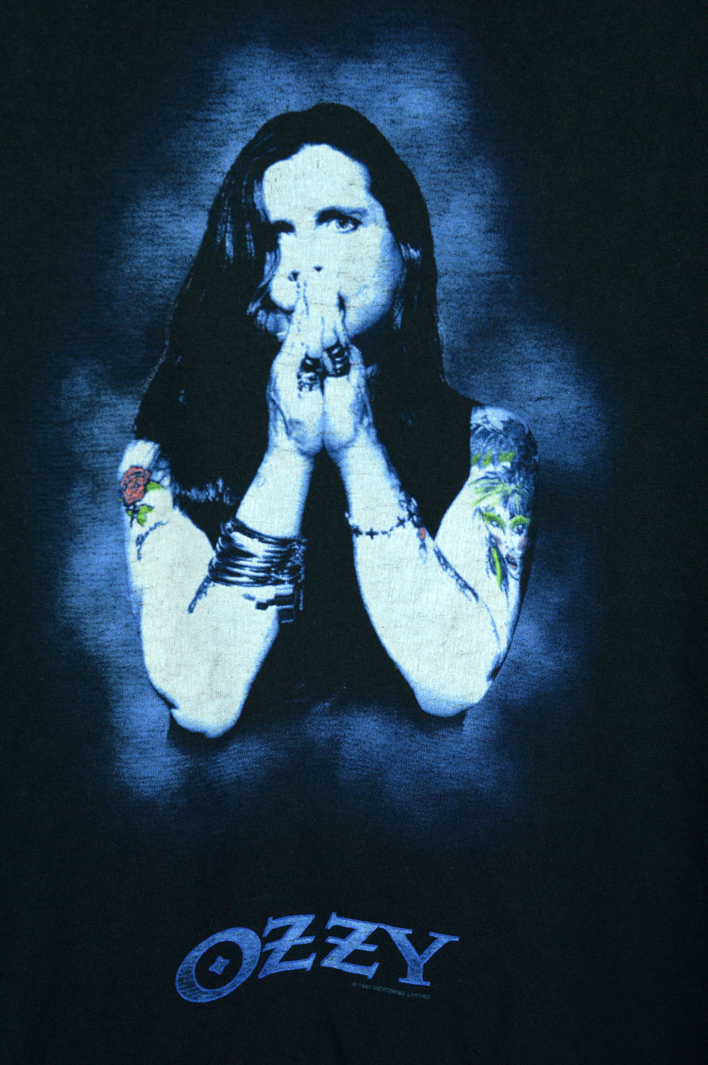 Vintage Vintage Ozzy Osbourne 1995 t shirt Size US XL / EU 56 / 4 - 2 Thumbnail