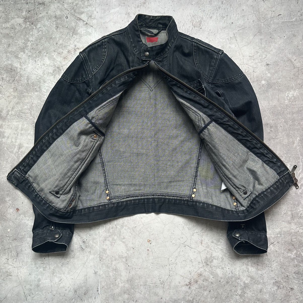Japanese Brand × Levi's × Vintage Vintage Levi’s 90’s Ash black denim Size US L / EU 52-54 / 3 - 3 Thumbnail