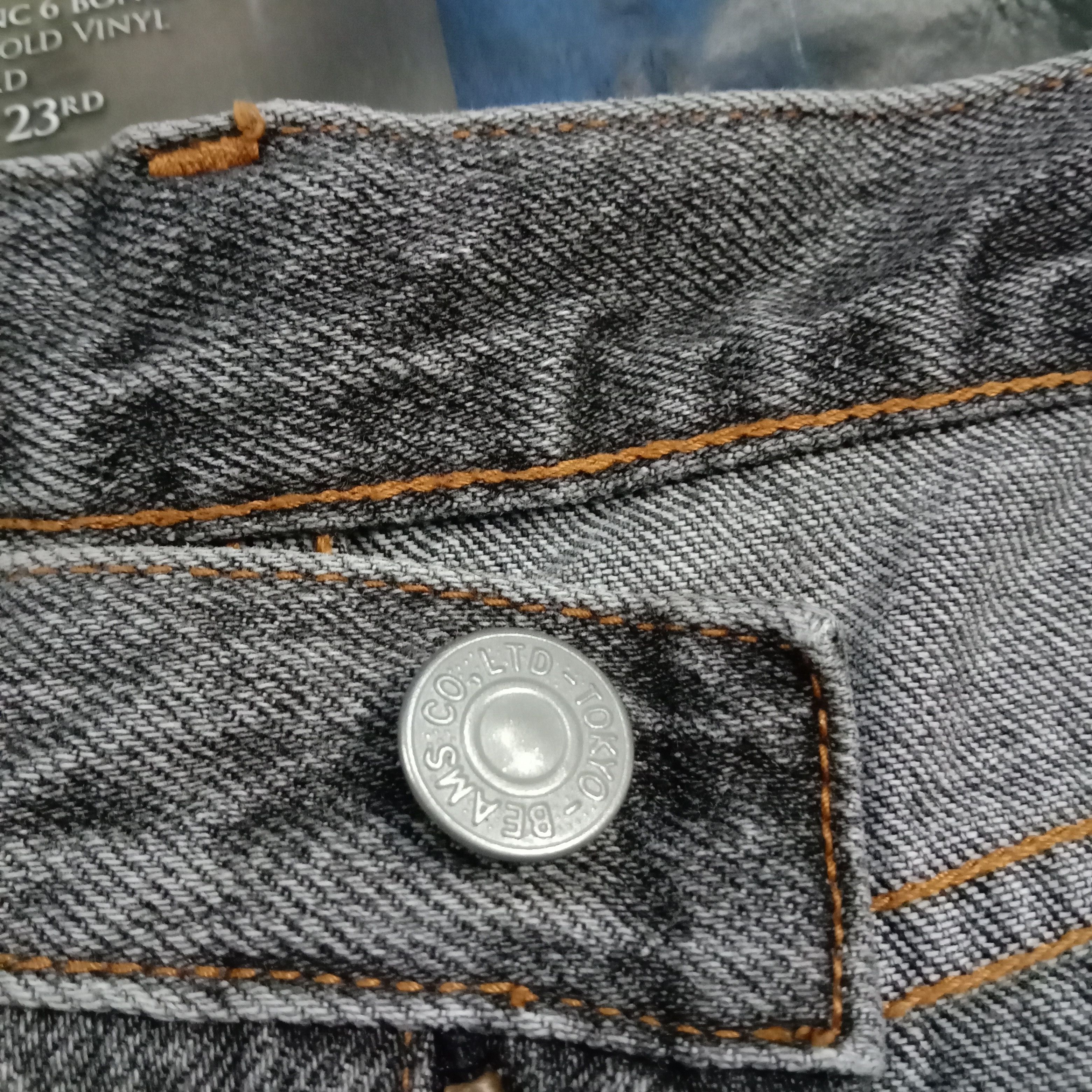 Beams Plus 🇯🇵 Vintage Beams Original Patchwork Denim Pants Size US 29 - 6 Thumbnail