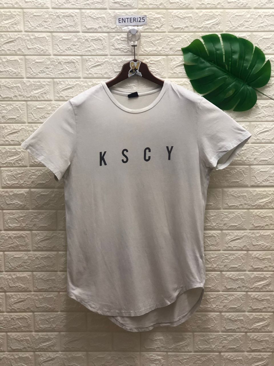 Japanese Brand white KSCY never enough Tshirt Size US M / EU 48-50 / 2 - 2 Thumbnail