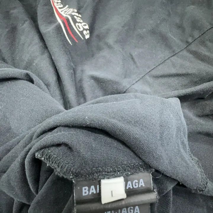 Balenciaga Balenciaga Balenciaga Black Short Sleeve TShirt for Men -2 Size US L / EU 52-54 / 3 - 4 Thumbnail