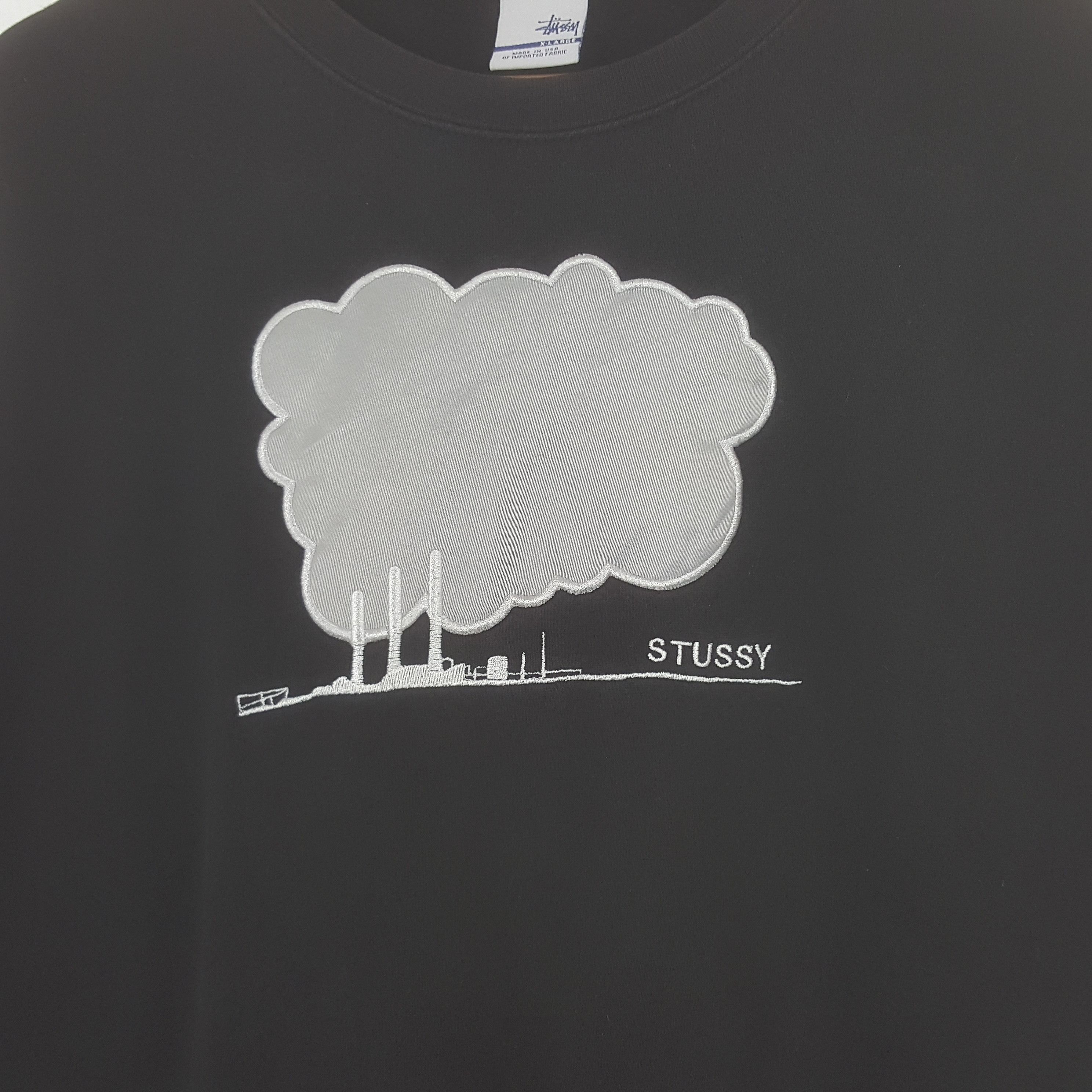 Stussy × Vintage Vintage Stussy Streetwear Style Big Logo Sweatshirt Size US XXL / EU 58 / 5 - 4 Thumbnail