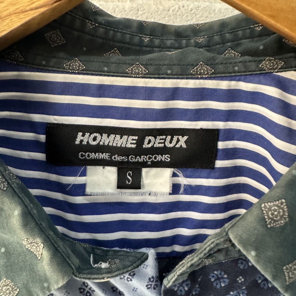 Comme des Garcons Homme Deux 15’s CDG Homme Deux Paisley Shirt Size US S / EU 44-46 / 1 - 4 Thumbnail