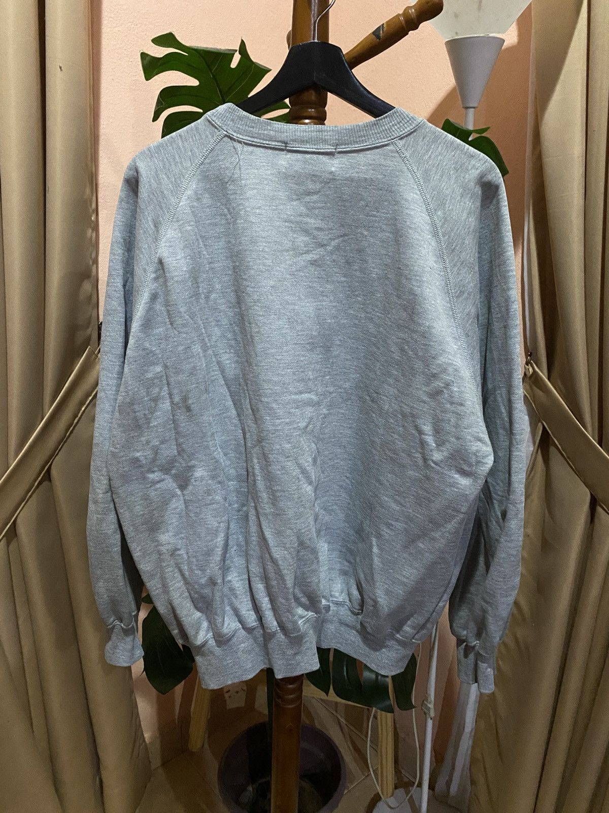 Converse Vintage Converse All Star Grey Crewneck Sweatshirt Unisex Size US XL / EU 56 / 4 - 7 Thumbnail