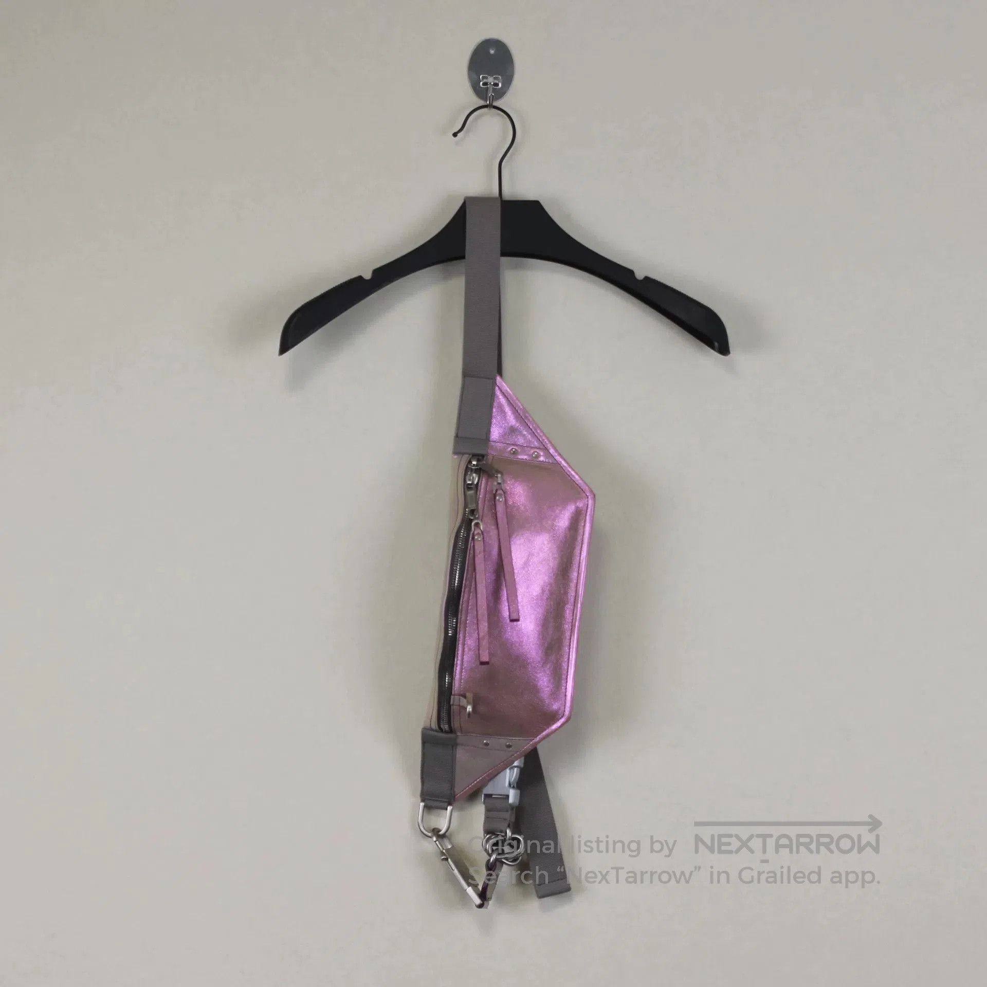 Rick Owens Rick Owens Laser Leather Shoulder Bag. Size ONE SIZE - 1 Thumbnail