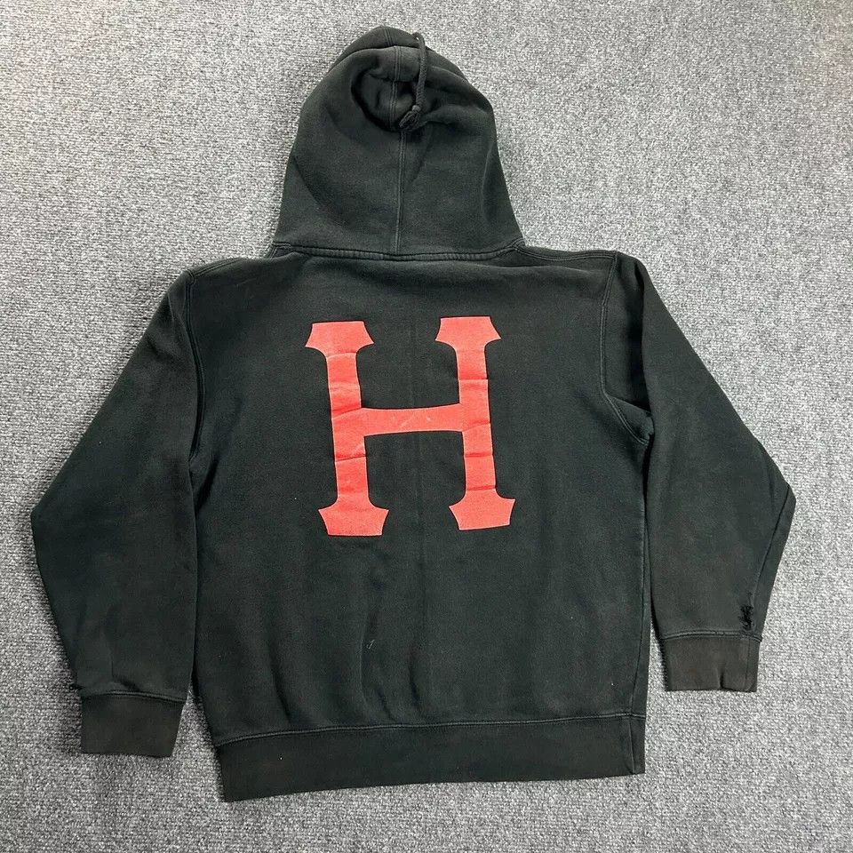 Huf Thrasher Hoodie Adults Small Pullover Sweatshirt Logo Mens Size US S / EU 44-46 / 1 - 6 Thumbnail