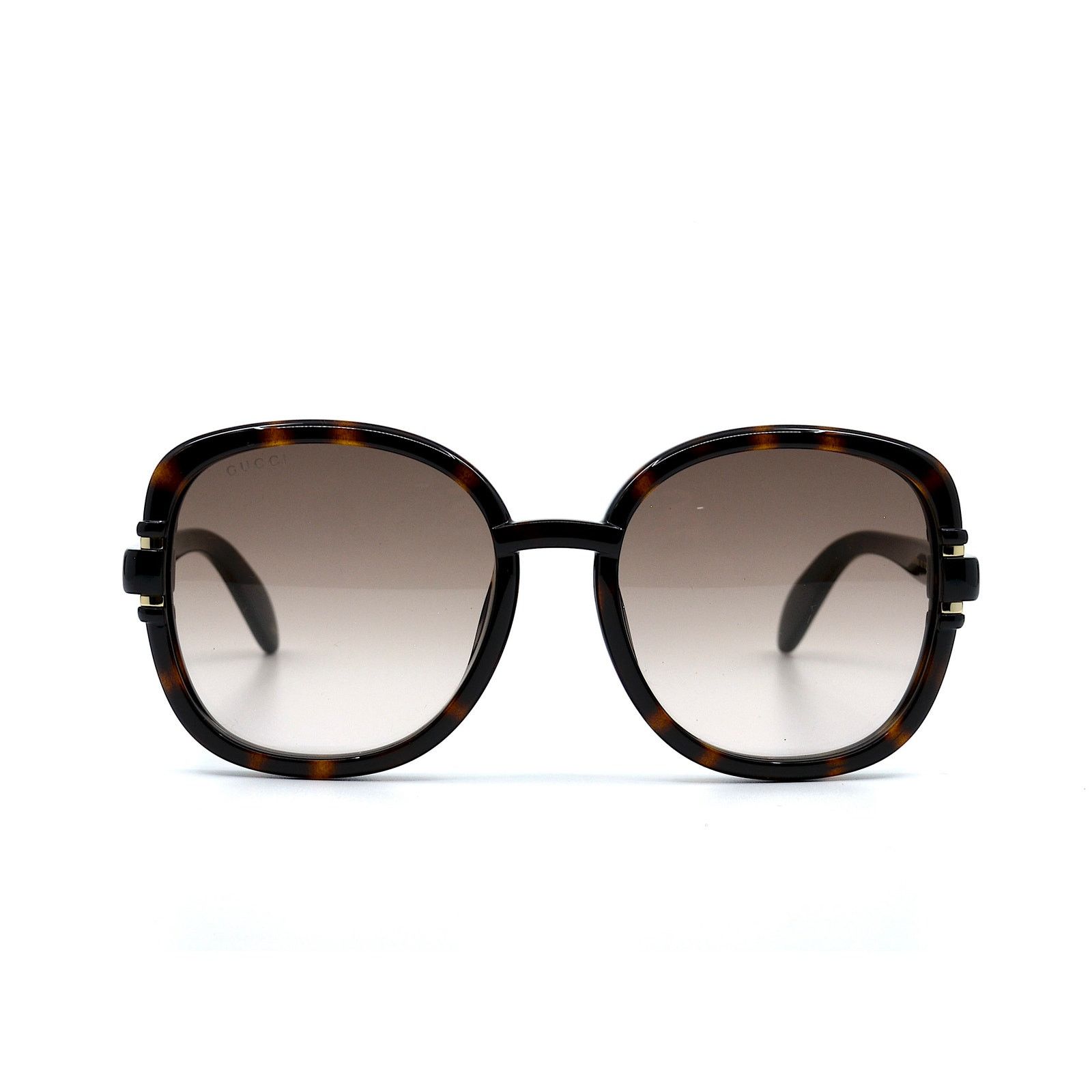 Gucci Gucci GG1068SA 002 Havana Brown Authentic Round Sunglasses Size ONE SIZE - 2 Thumbnail