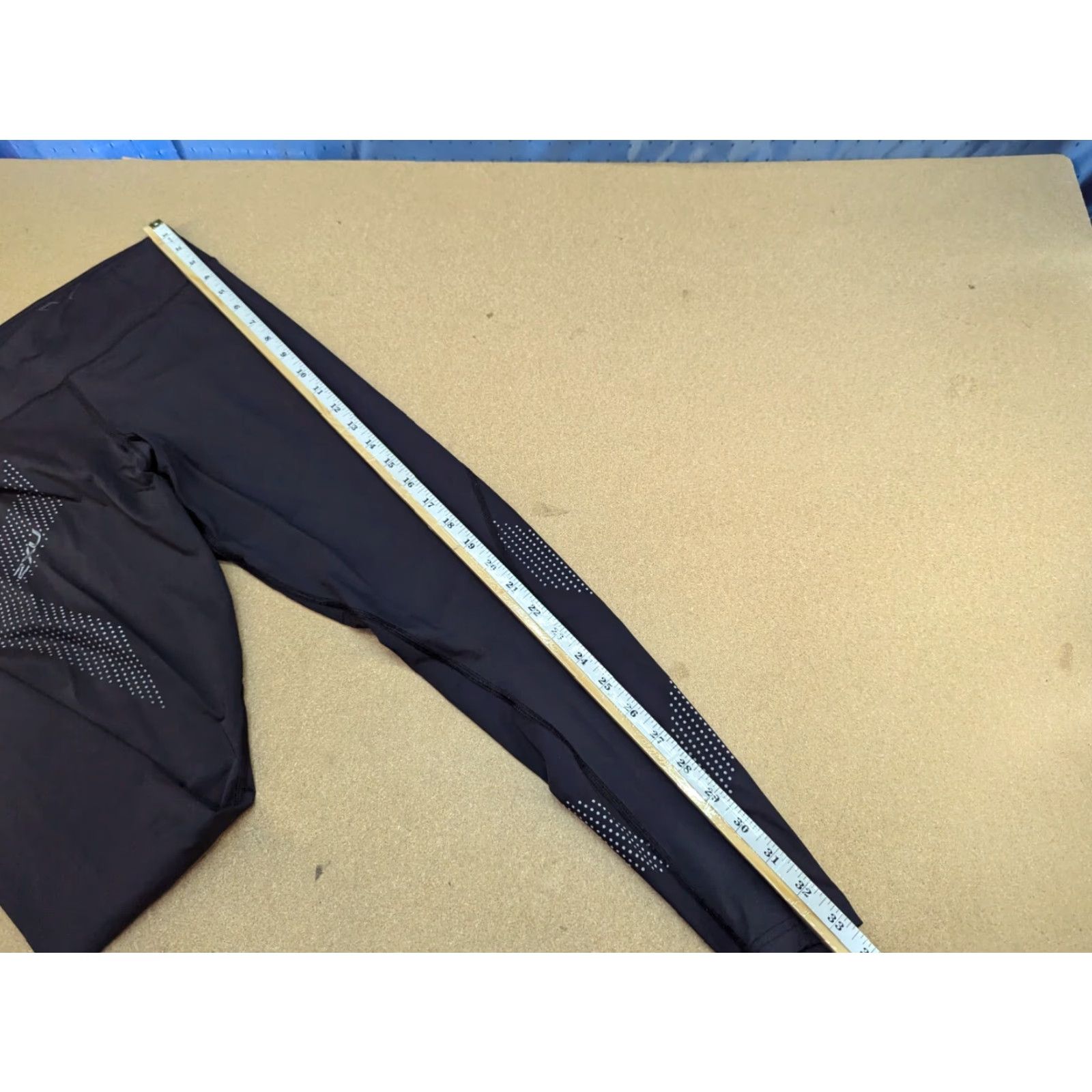 2XU 2XU Womens Track Pants M Stretch Elastic Waist Compression Black Sports Pants Womens M Black Compression Track Pants Size 32" / US 10 / IT 46 - 5 Thumbnail