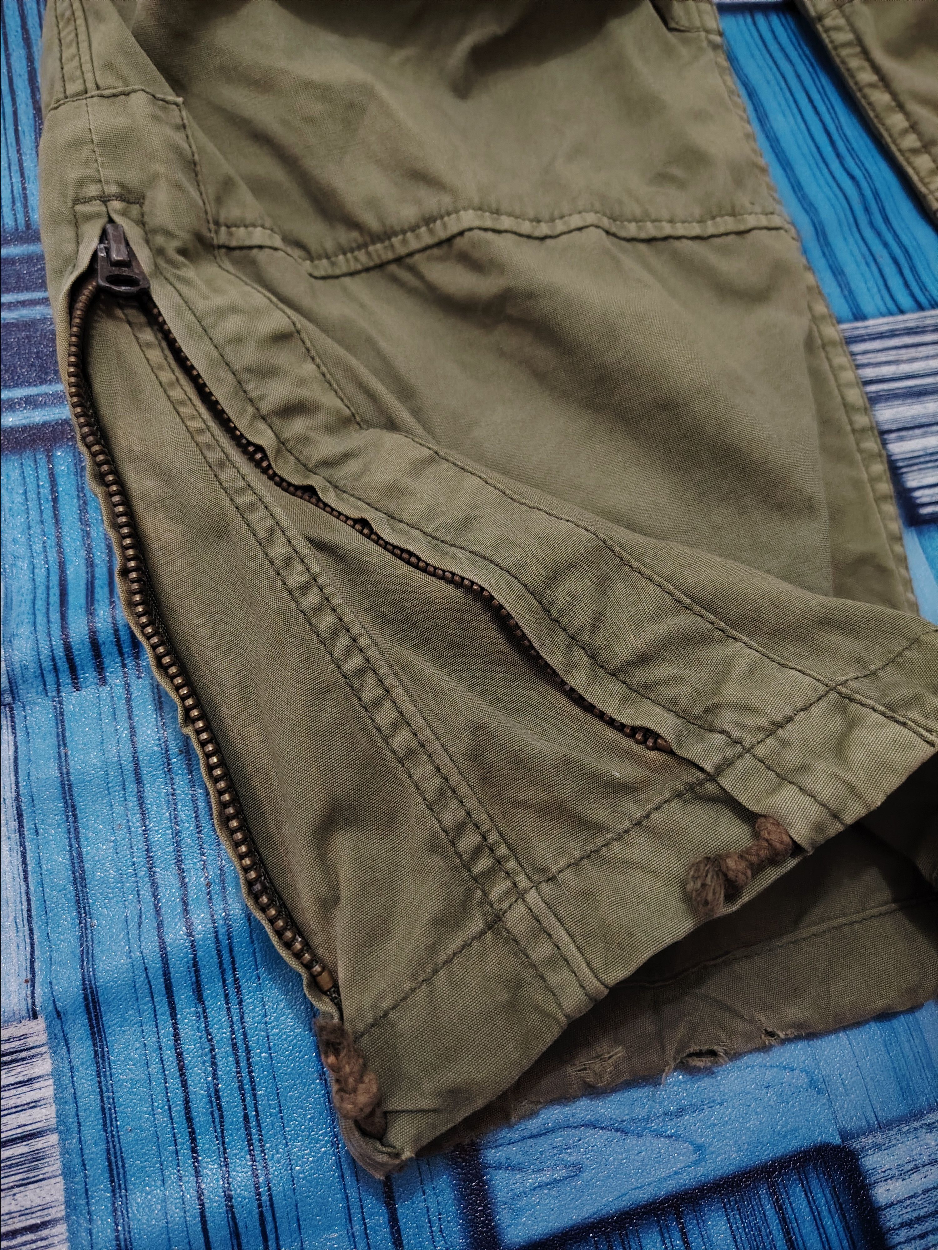 Abercrombie & Fitch Vtg Abercrombie & Fitch Cargo Military Pants Style Size US 29 - 6 Thumbnail
