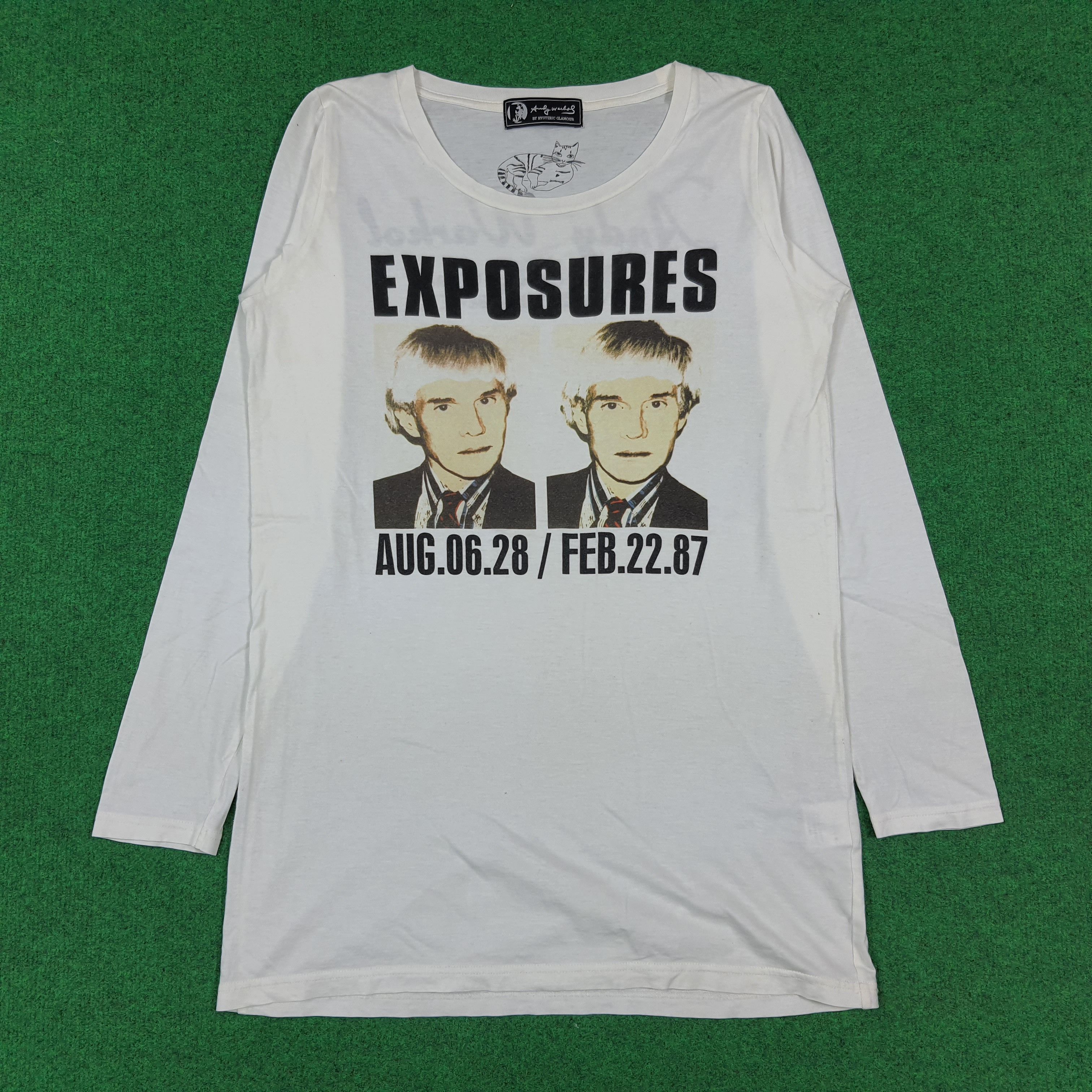 Hysteric Glamour Hsyteric Glamour x Andy Warhol Exposure Pop Art Tee C294N57 Size S / US 4 / IT 40 - 1 Thumbnail