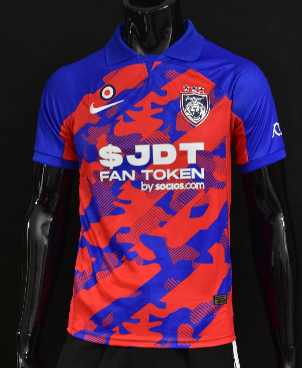 Nike Nike Johor Darul Takzim FC Polo Jersey Shirt S adults Size US S / EU 44-46 / 1 - 1 Thumbnail