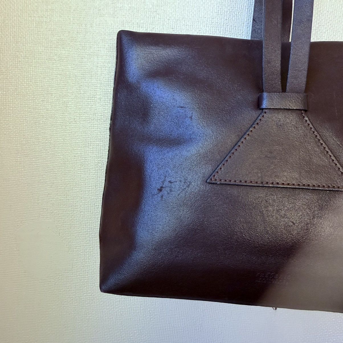 Other Frederic T Paris Leather Bag Brown Minimalist Made in France Size ONE SIZE - 9 Thumbnail