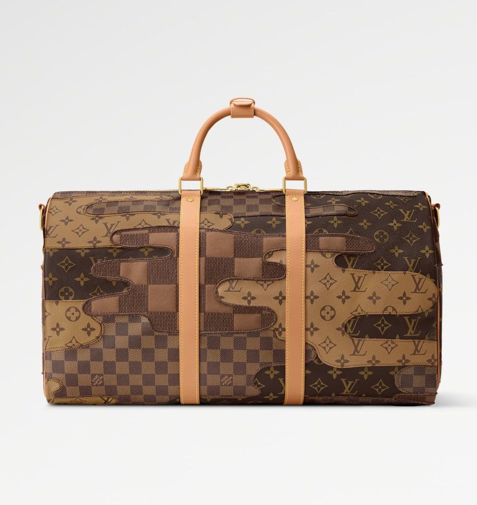 Louis Vuitton Louis Vuitton x Nigo Keepall Bandouliere 50 Canvas Size ONE SIZE - 5 Thumbnail
