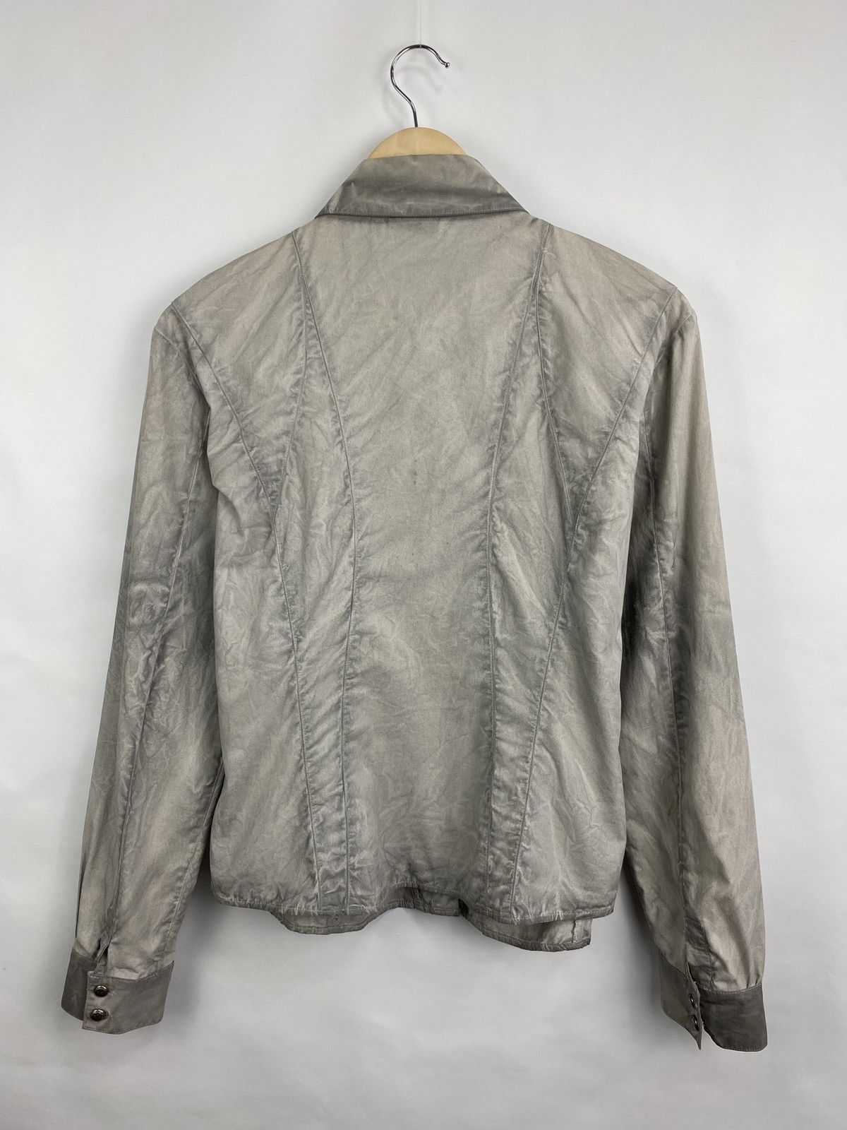 Versace 🇮🇹 Vintage 1973 Versace Archive Women’s Shirt Very Rare Retro Size XL / US 12-14 / IT 48-50 - 11 Thumbnail