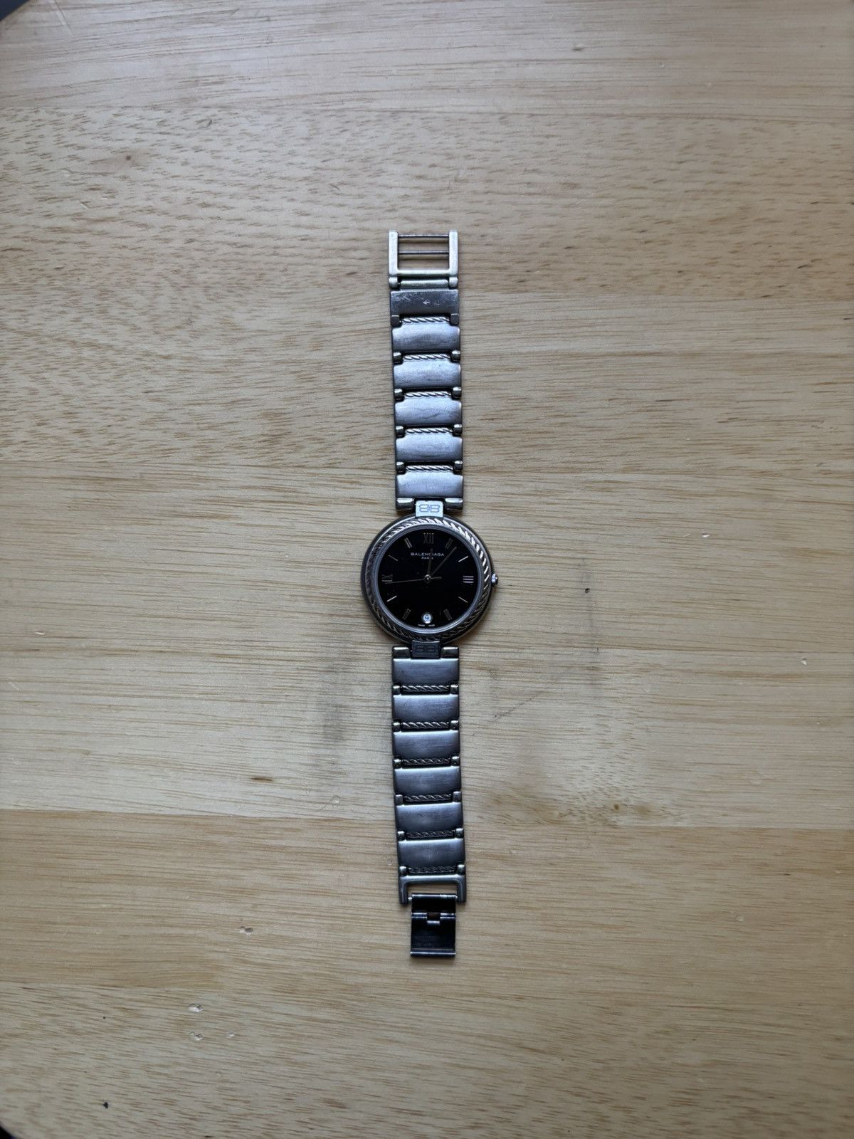 Balenciaga Early 90s Balenciaga Paris Sapphire Crystal Watch Size ONE SIZE - 3 Thumbnail
