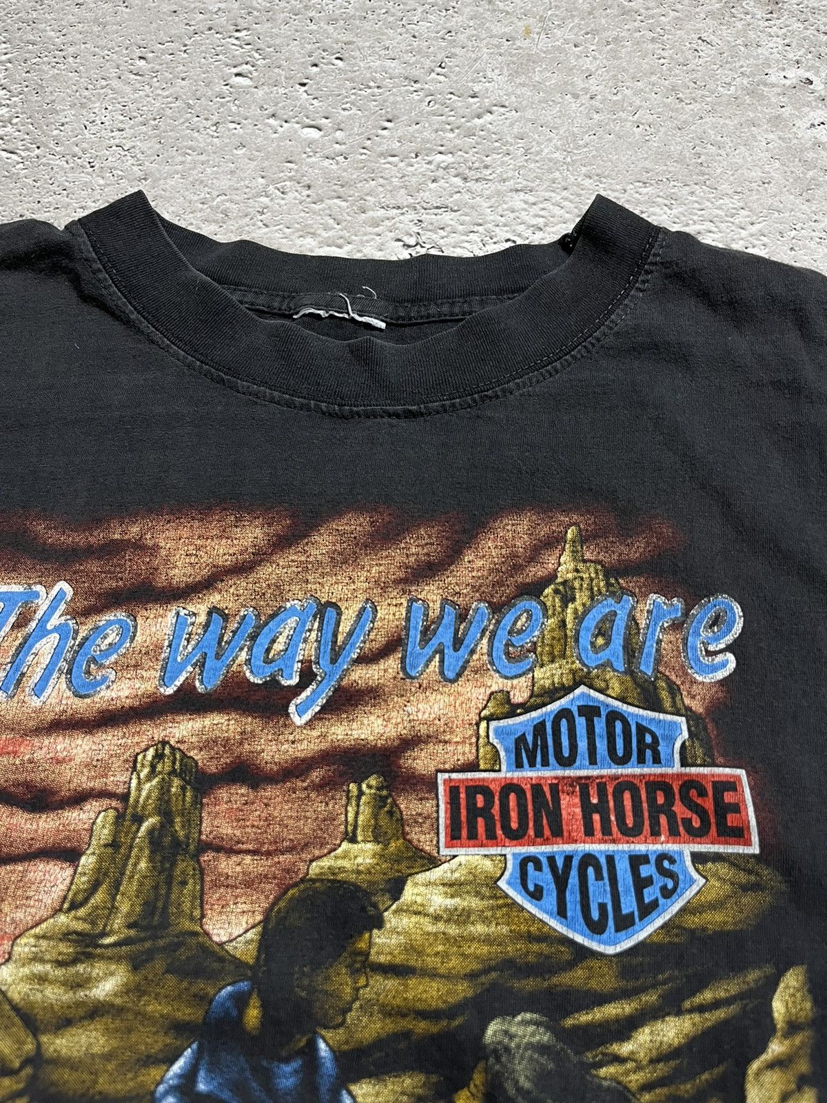 Vintage Vintage Y2K Motor Iron Horse Cycles Shirt Biker T shirt Tee Size US XXL / EU 58 / 5 - 4 Thumbnail