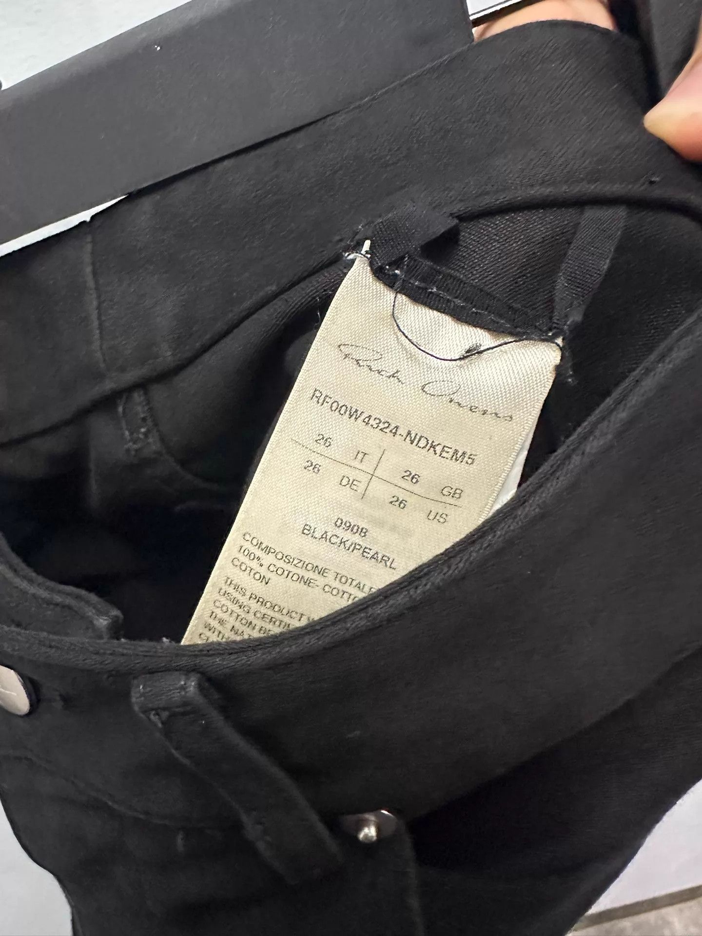 Rick Owens Rick Owens Skinny Pants Thick Material Size 26 Size US 26 / EU 42 - 4 Thumbnail