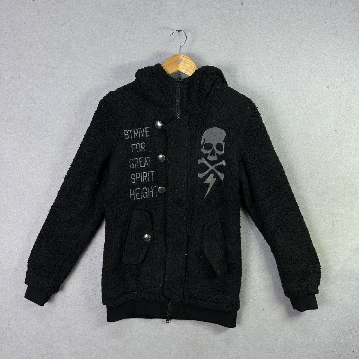 Japanese Brand × Vintage Ghost Of Harlem X Gloomy Hoodie Size F