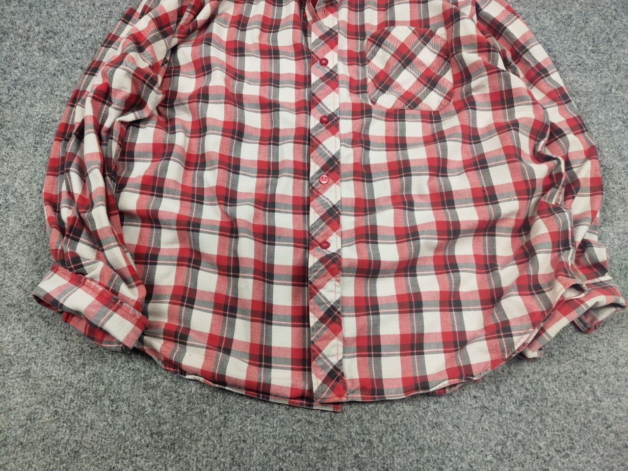 Japanese Brand Vintage 90's Friendship Japan Design Flannel Check Shirt Size US M / EU 48-50 / 2 - 6 Thumbnail