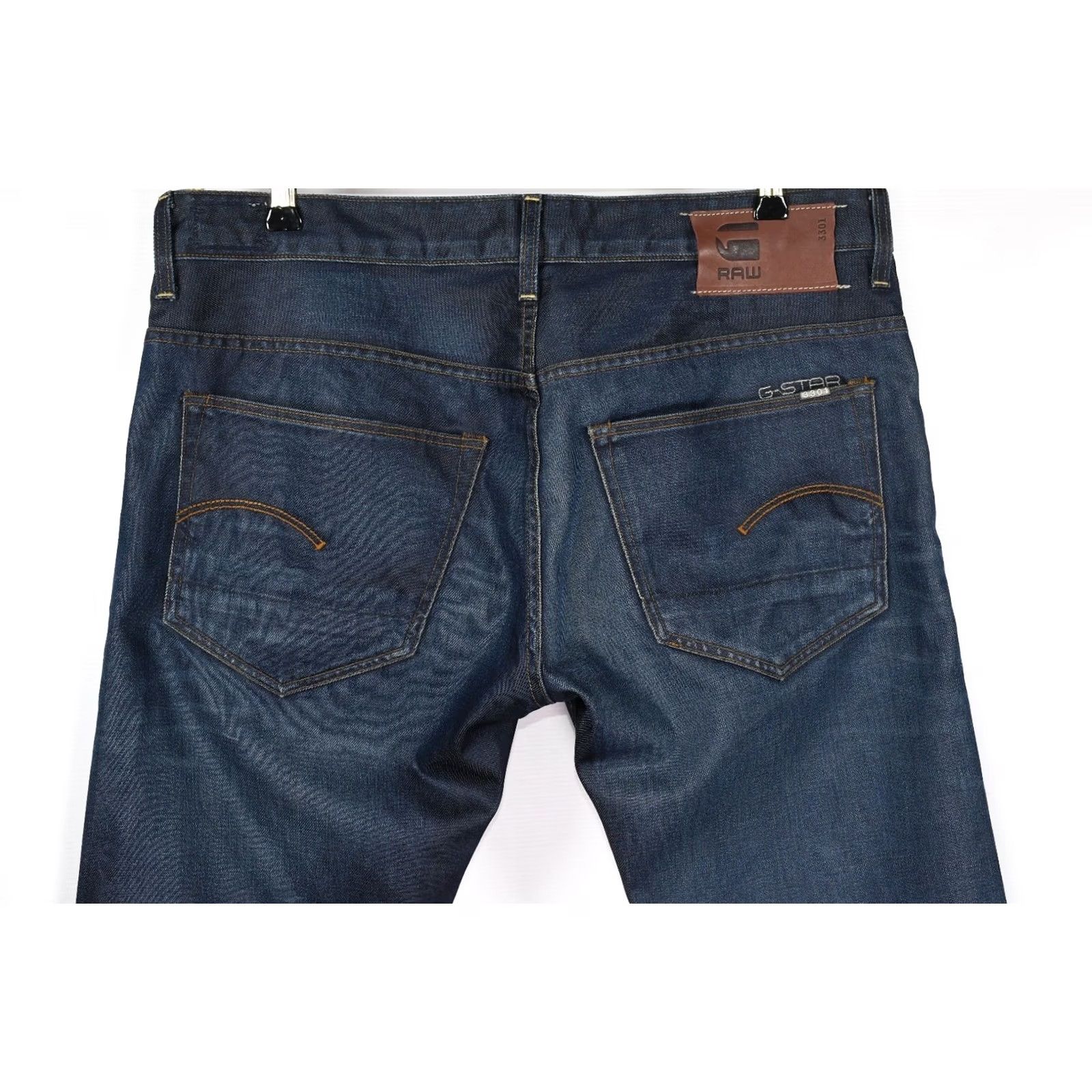G-Star G-Star Raw 3301 Low Tapered Jeans - Men Blue, Size W36 L32 - 5-Pocket Denim, Regular Fit Size US 36 / EU 52 - 4 Thumbnail