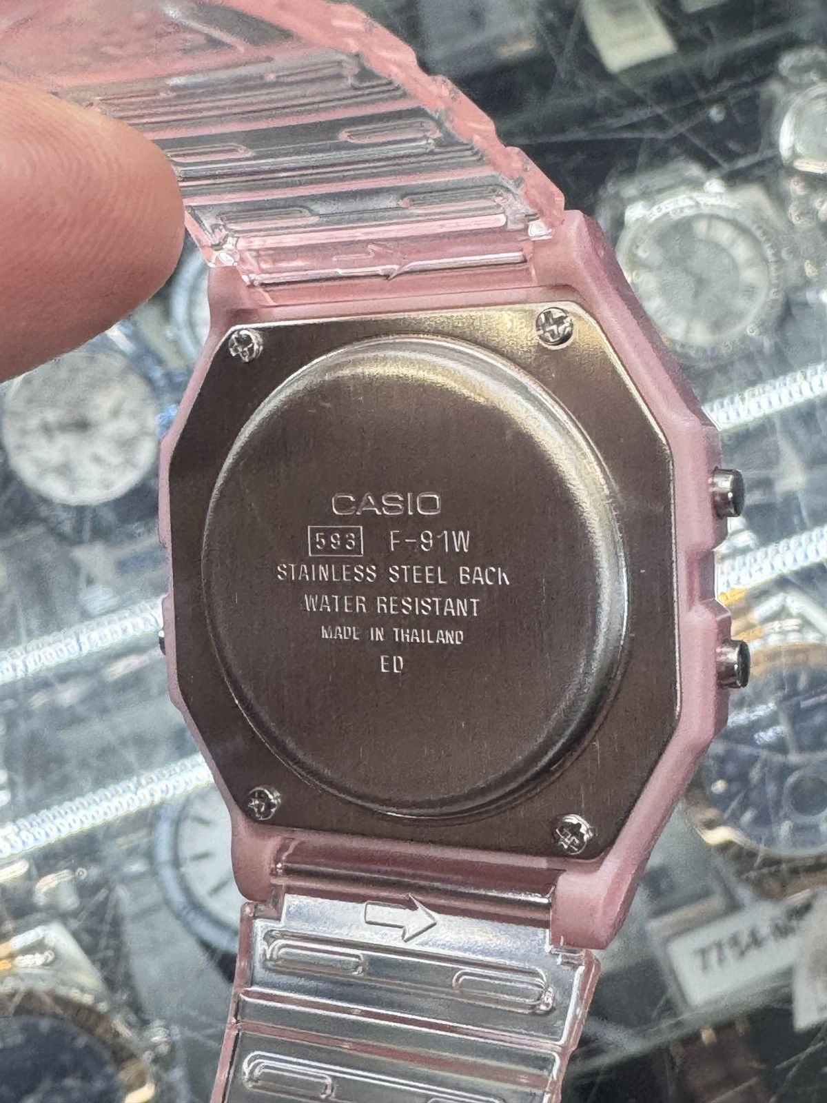 Casio Casio Pink Watch Size ONE SIZE - 4 Thumbnail