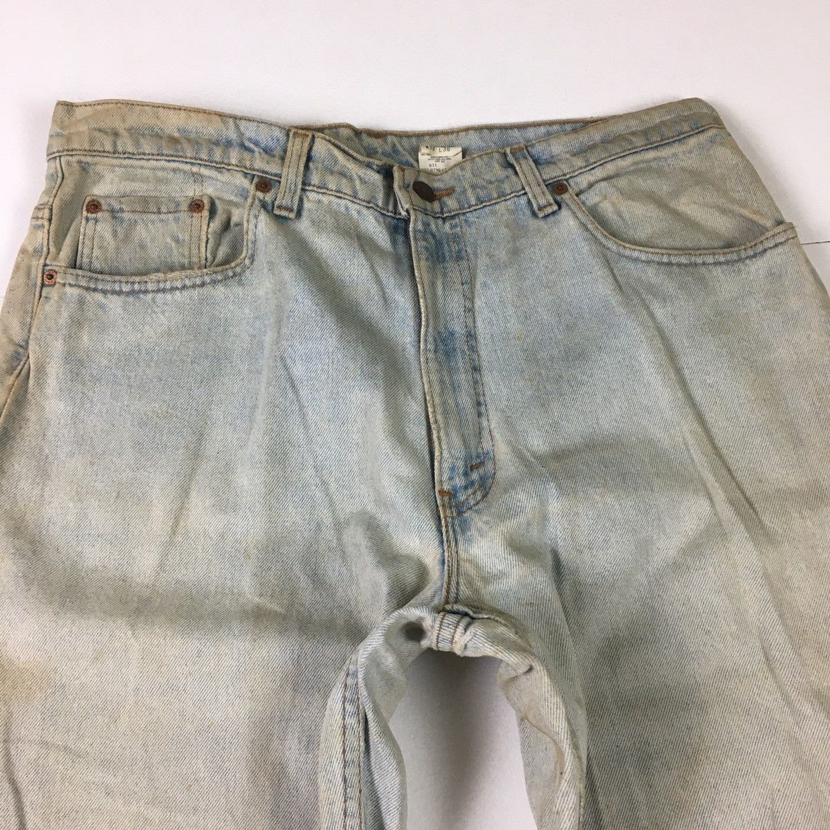 Levi's Vintage 90s Levi’s 550 Relaxed Fit Tapered Leg Size US 38 / EU 54 - 6 Thumbnail