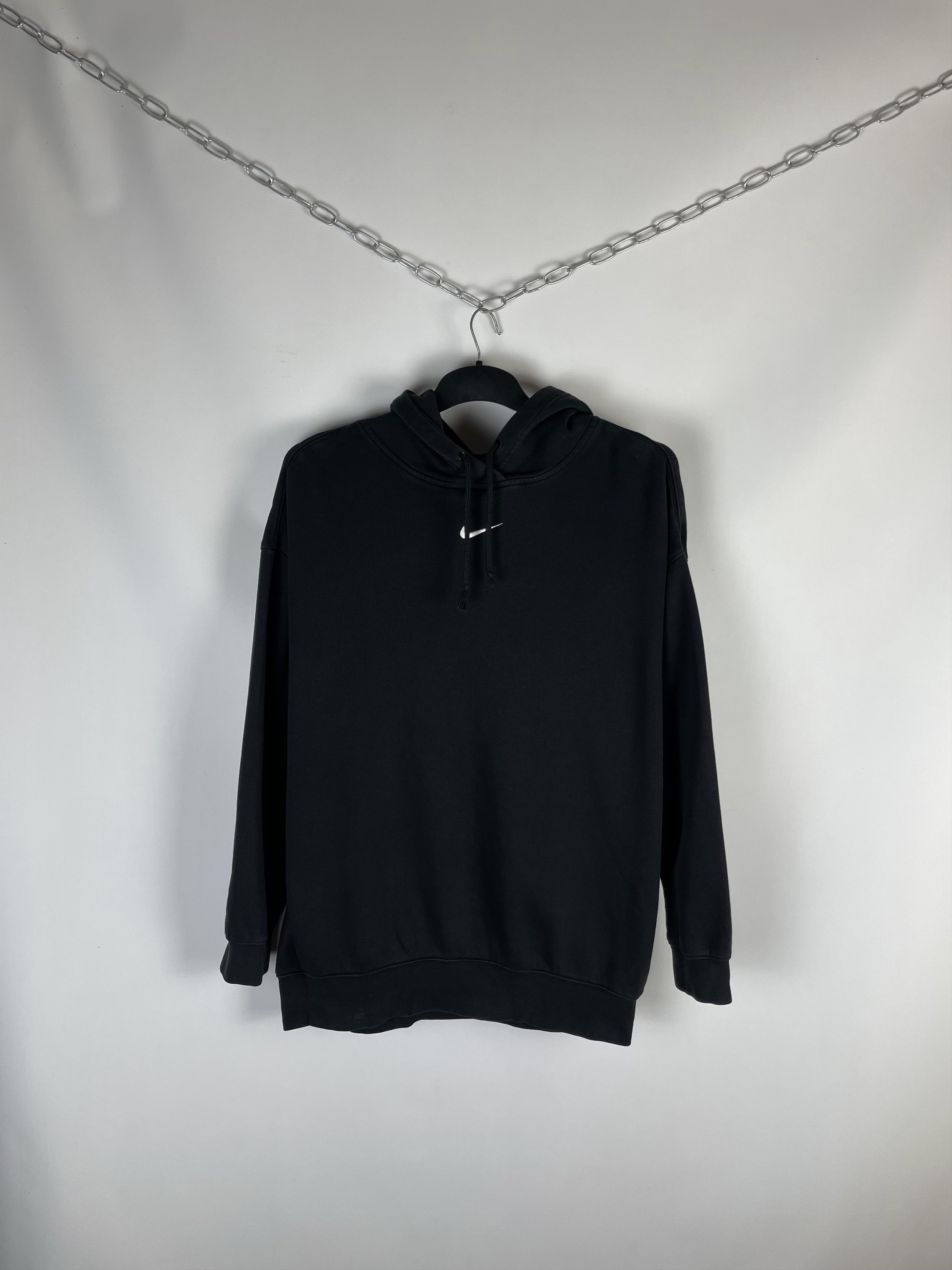Nike Vintage Nike swoosh hoodie sweatshirt Size US XL / EU 56 / 4 - 1 Thumbnail