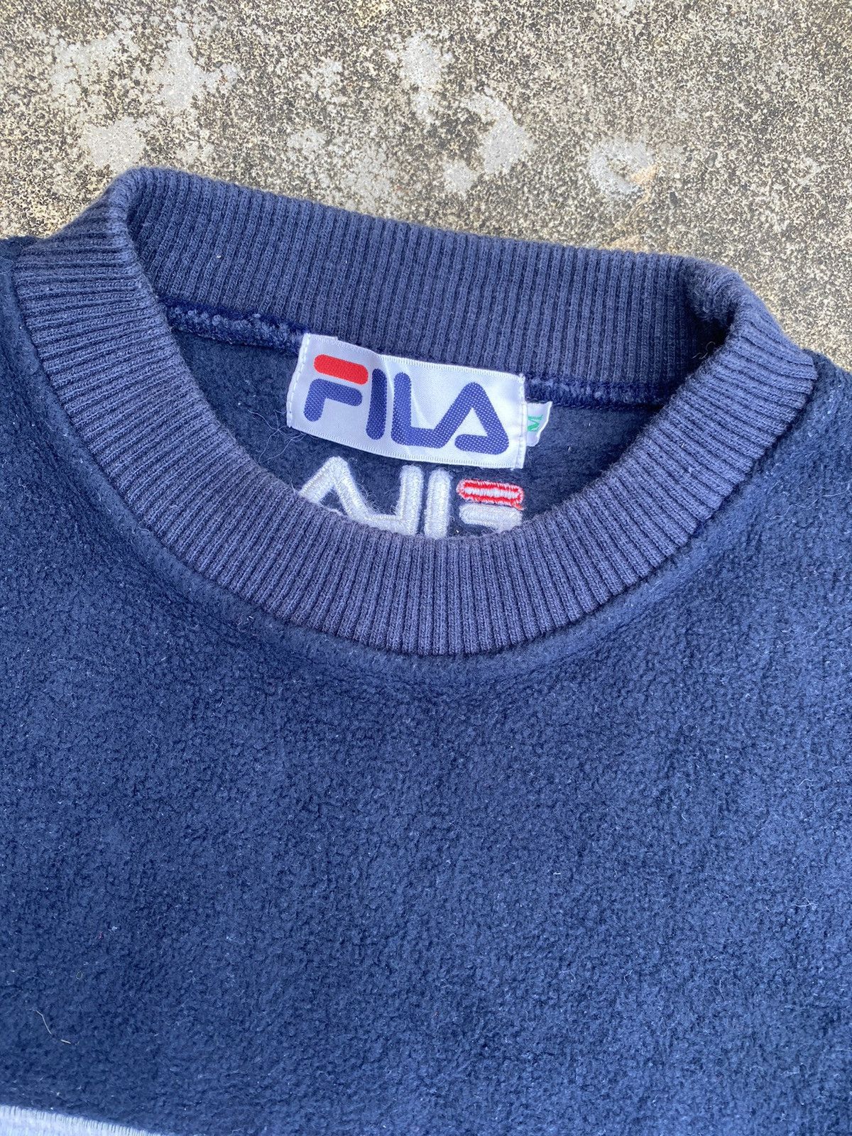 Fila 23”x27” ❗️Vintage 90s Fila Sport Embroidery Logo Sweatshirt Size US M / EU 48-50 / 2 - 6 Thumbnail