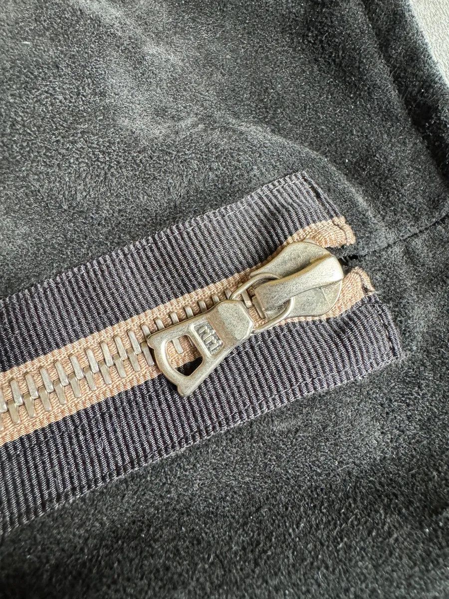 Dries Van Noten AW2014 Dries Van Noten Suede Hybride Asymmetrical Navy Vest Size US S / EU 44-46 / 1 - 9 Thumbnail