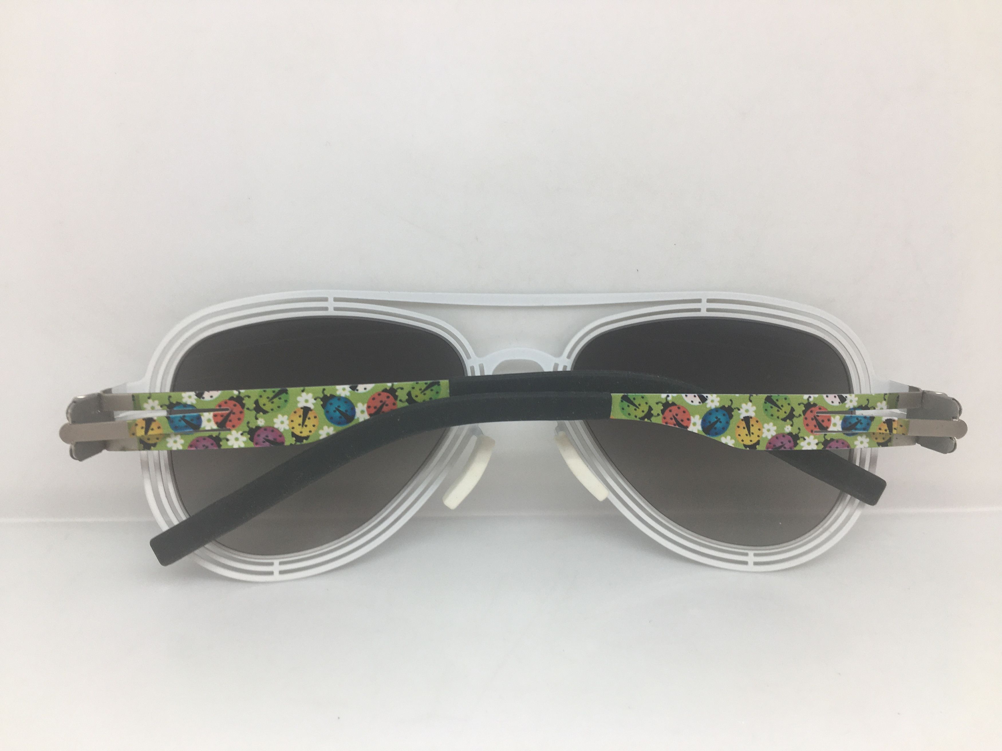 Other AC Berlin Silver White Alloy Aviator Sunglasses Pilot Size ONE SIZE - 8 Thumbnail