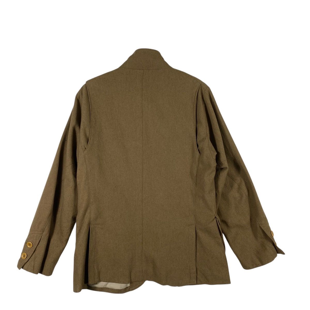 Japanese Brand Soutiencol Wool Button Jacket Size 3 (M) Brown Colour Size US M / EU 48-50 / 2 - 9 Thumbnail