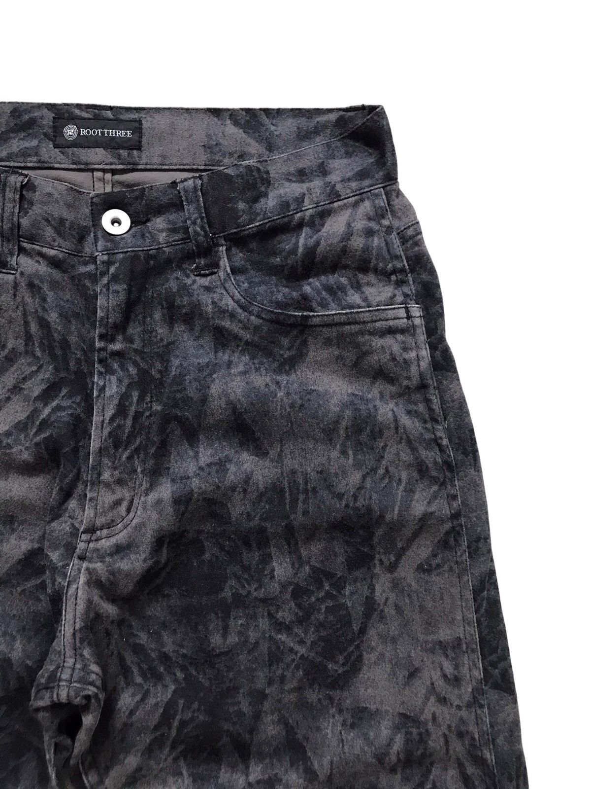 Japanese Brand Root Three Japan Abstract Art Pants Size US 28 / EU 44 - 6 Thumbnail