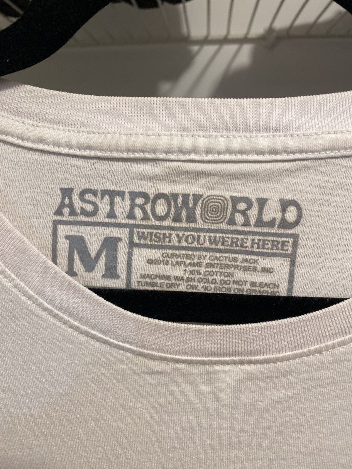 Travis Scott Astroworld Concert T-Shirt Size US M / EU 48-50 / 2 - 3 Thumbnail