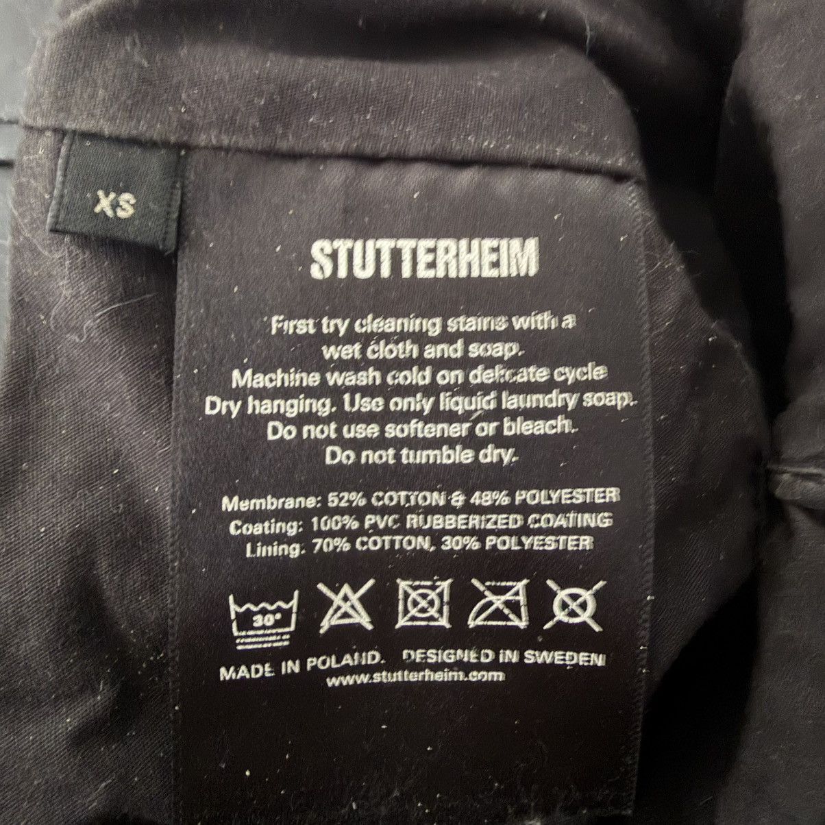 Stutterheim Stutterheim Beckholmen Bucket Hat Rain Waterproof Cap Black Size ONE SIZE - 7 Thumbnail