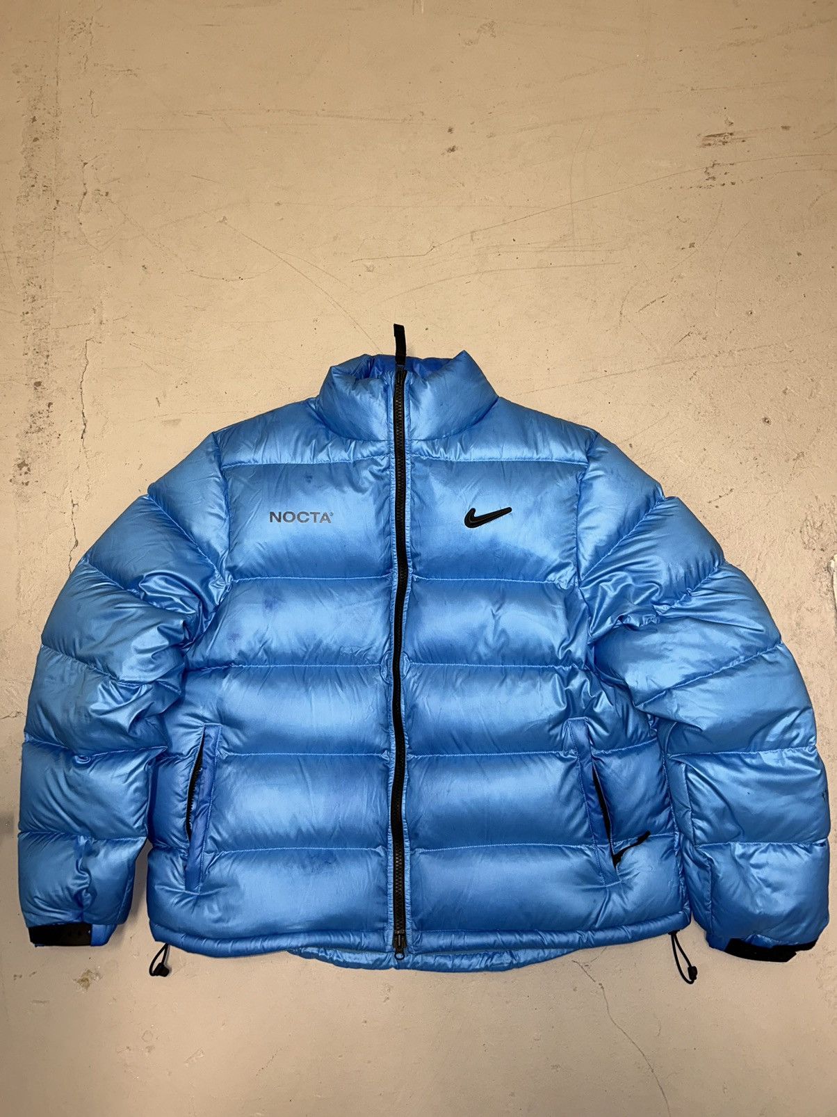 image of Nocta Nike X Drake Unreleased F&f Sunset Puffer in Blue, Men's (Size XL)