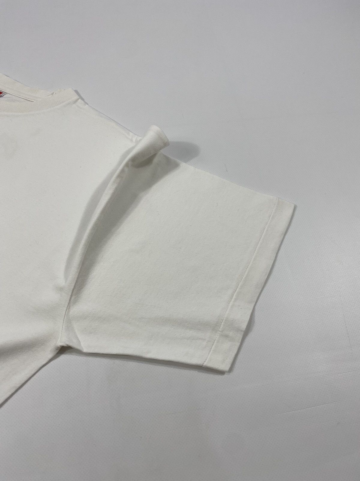 Vintage LASTDROP🔥 90s Single Stitch Basic White Blank DettoFatto USA Size US XL / EU 56 / 4 - 7 Thumbnail