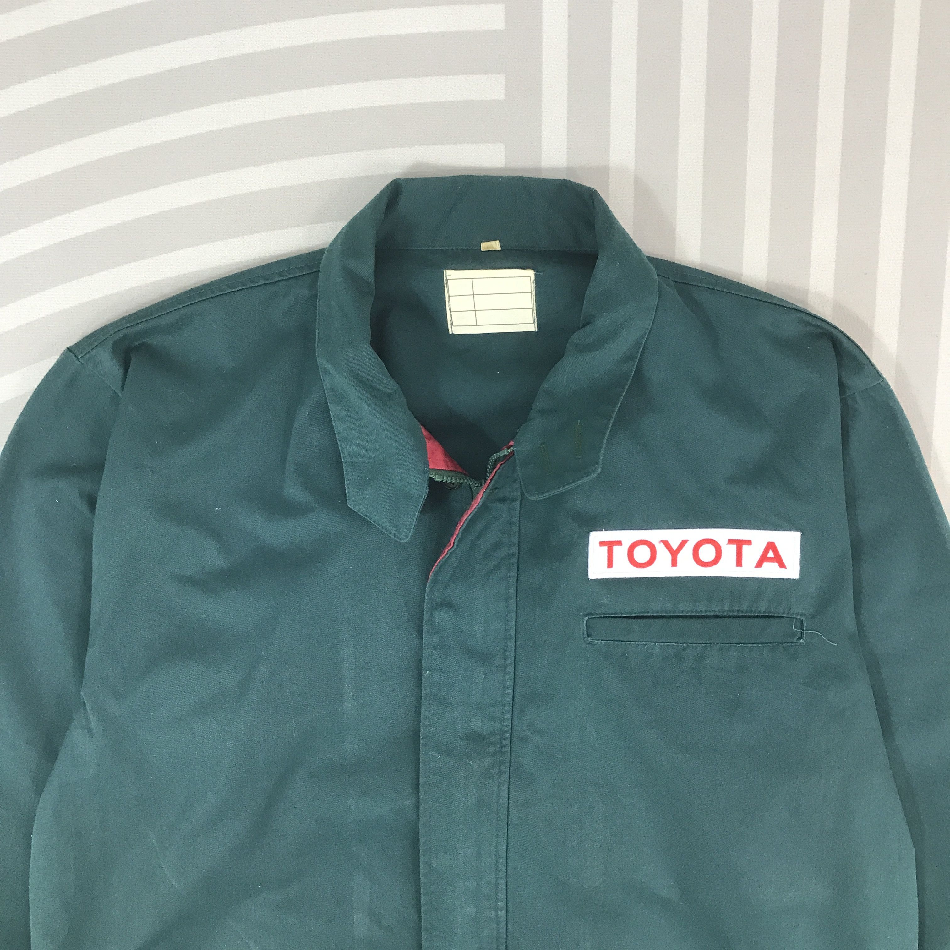 Japanese Brand Vintage Toyota Racing Uniform Japan Custom Jacket Size US L / EU 52-54 / 3 - 3 Thumbnail