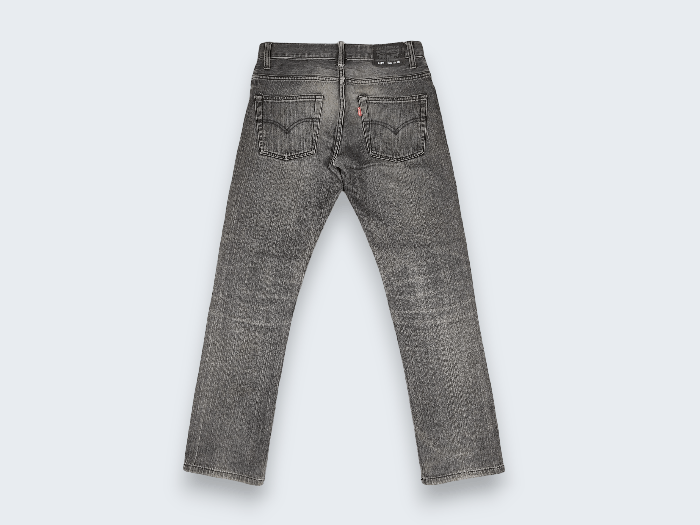 Levi's × Vintage Vintage Levis 511 Faded Black Jeans Slim L466 Size US 31 - 6 Thumbnail