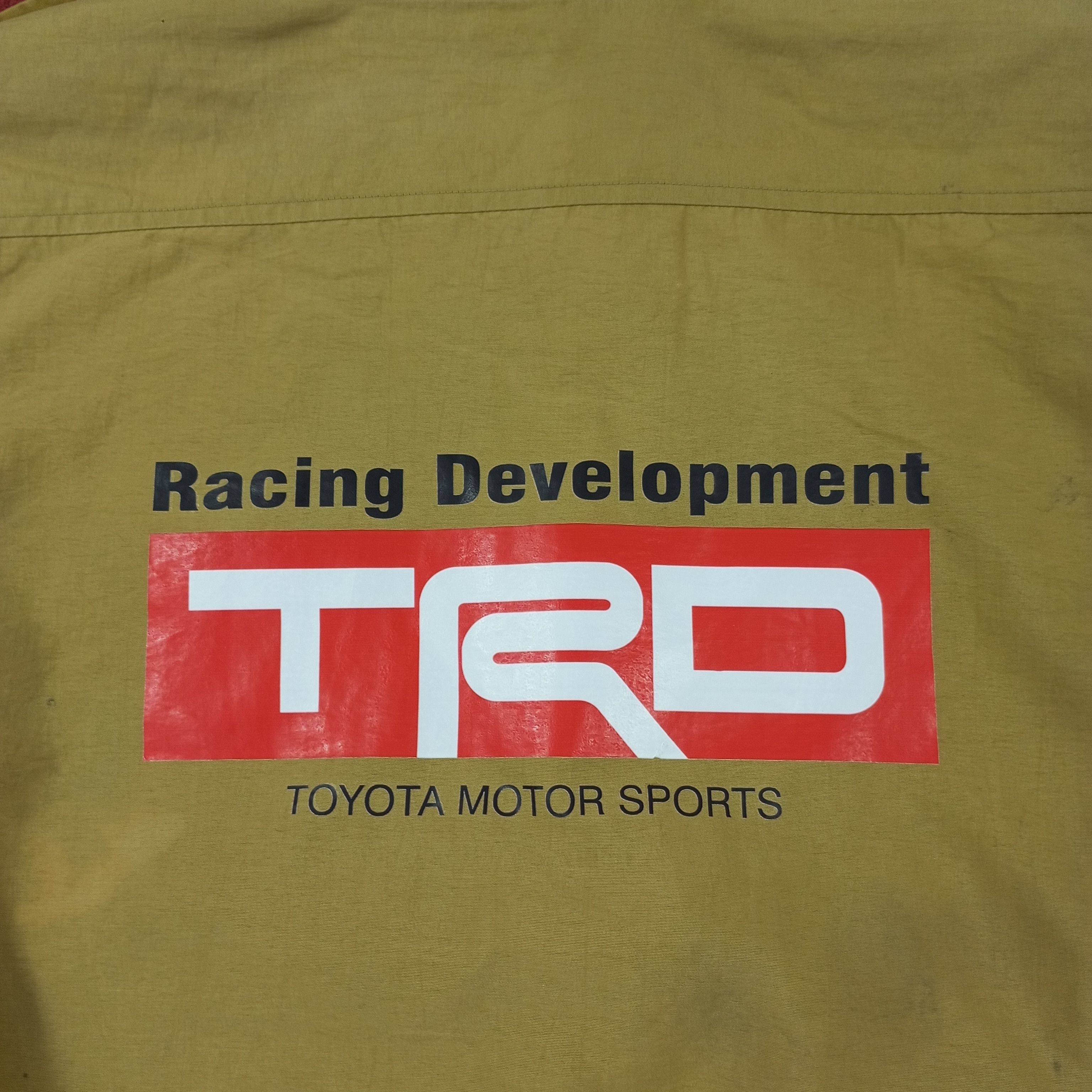Japanese Brand × Vintage TRD Toyota Motorsports Racing Development Custom Jacket Size US XL / EU 56 / 4 - 2 Thumbnail
