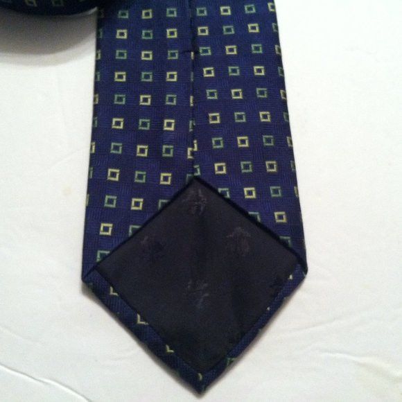 Brooks Brothers BROOKS BROTHERS MEN'S NEW BLUE 100%SILK TIE WIDTH: 3 3/4" Size ONE SIZE - 3 Thumbnail